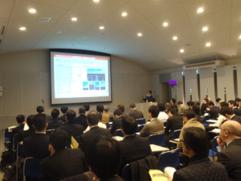 Lecture by General Manager Fukuda of Marubeni